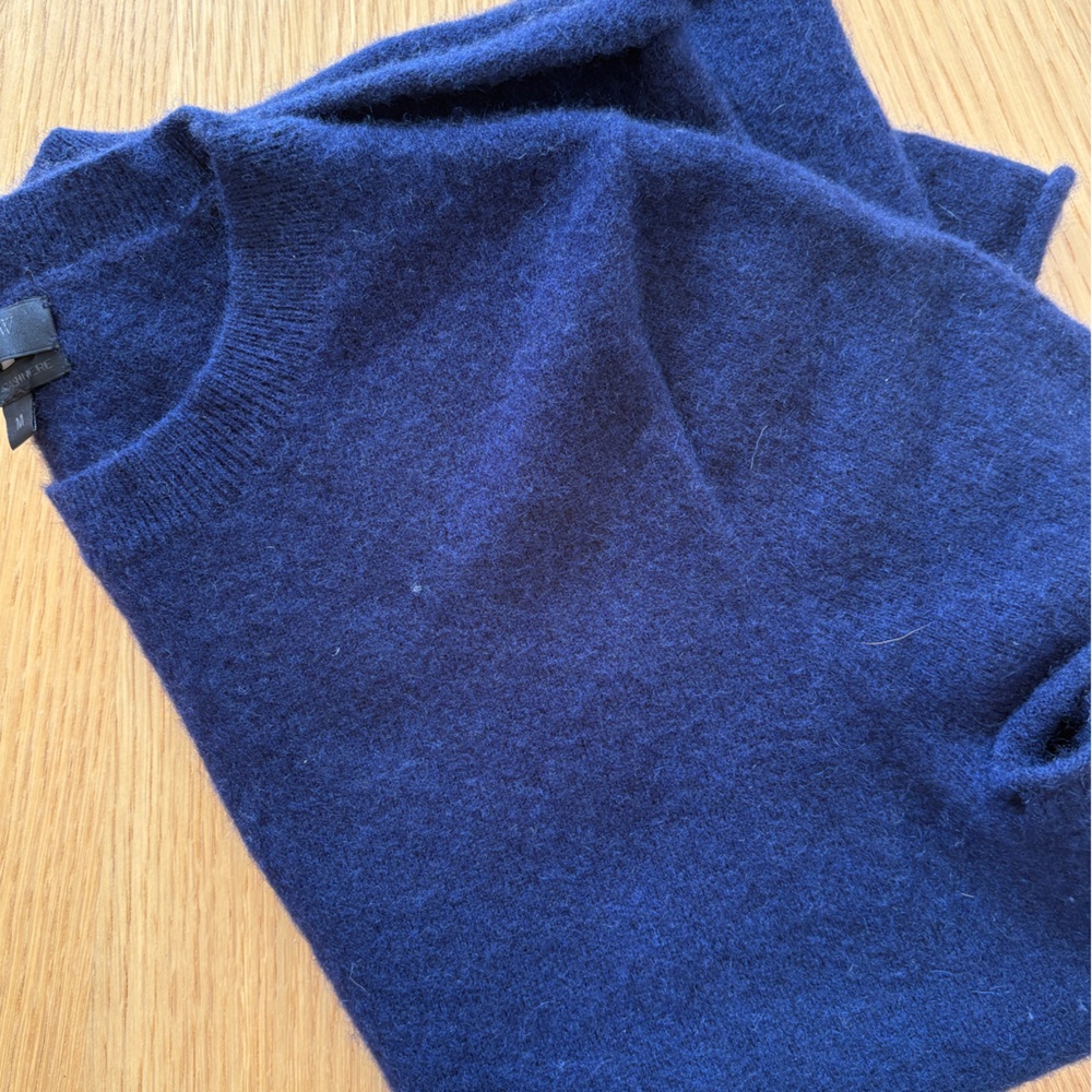 EUC J Crew Cashmere short sleeve sweater